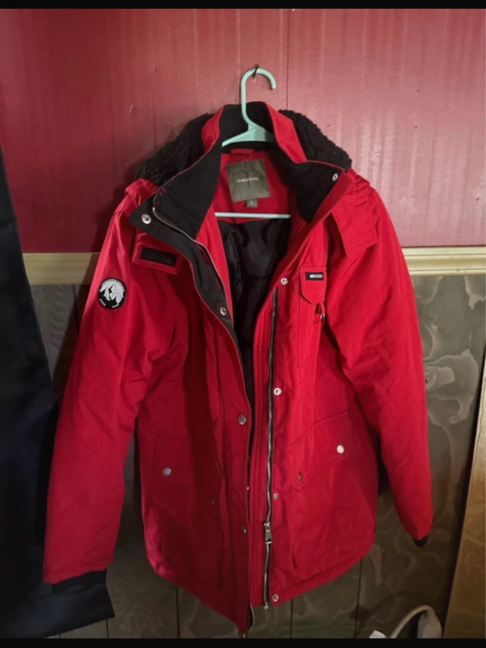 Maurices Red Men's Ski Snowboard Jacket